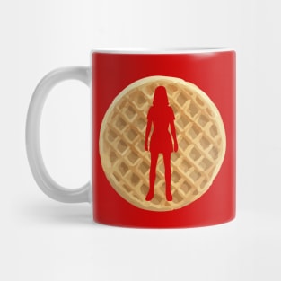 Waffle cutout Mug